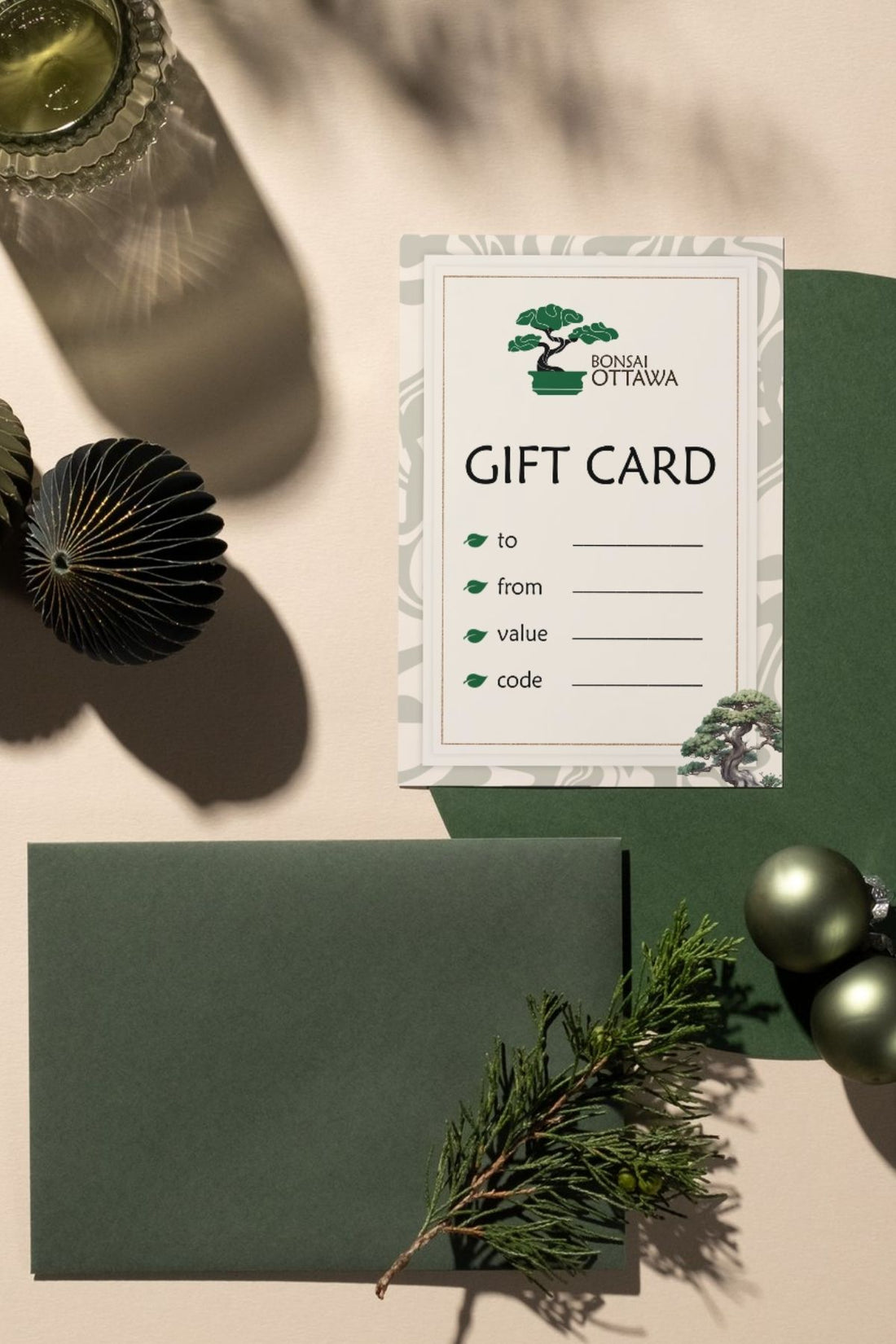 Bonsai Gift Card