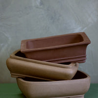 10" Unglazed Bonsai Pots